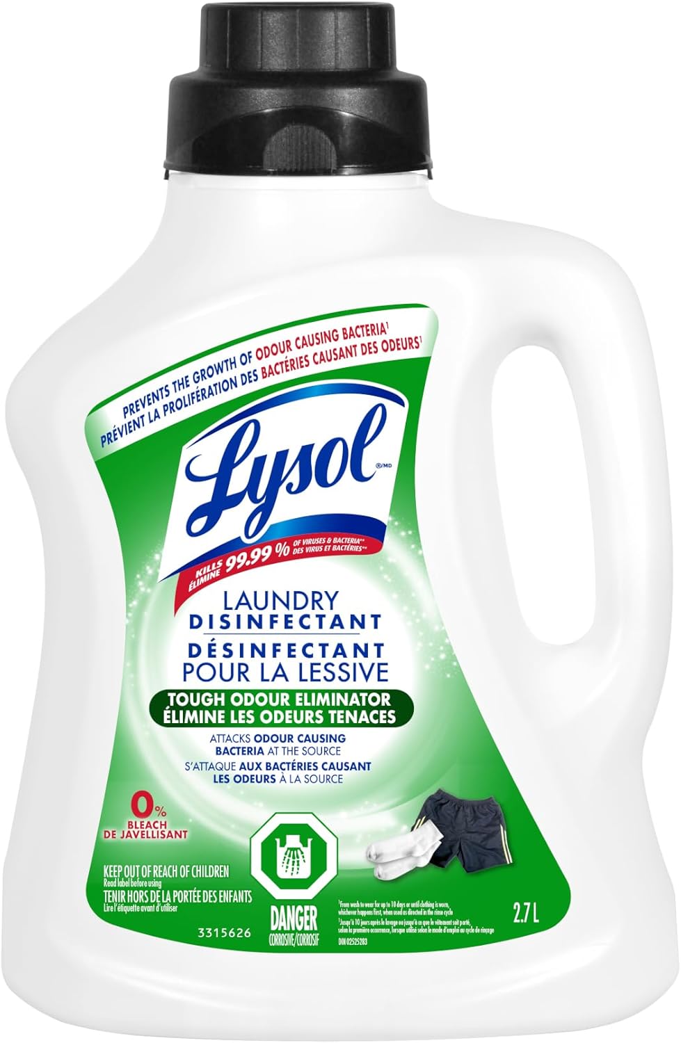 LYSOL® Laundry Disinfectant - Odour Eliminator 2.7 L