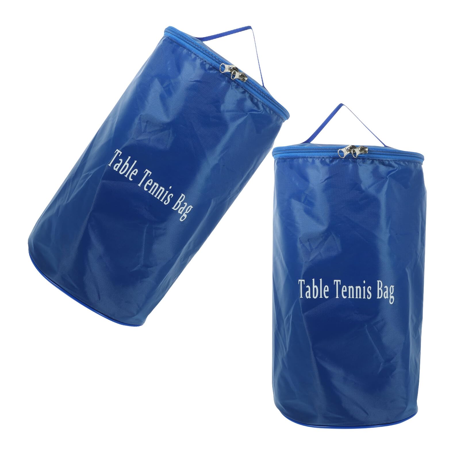 Borsa Porta Palline da Tennis Tavolo Oxford Blu 2 Pezzi Organizer Portatile per Racchette e Palline da Tennis Tavolo Attrezzatura Sportiva per Allenamento e Uso Esterno