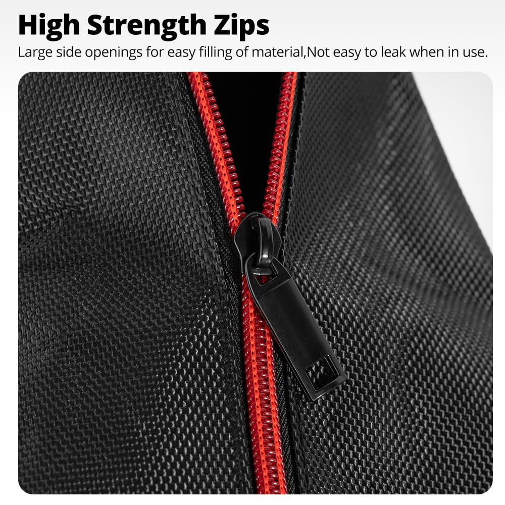 AMBITFUL 8 paquetes de bolsa de arena para exteriores, para exteriores, para llevar en el exterior, para soportes ligeros, brazos de auge, trípode