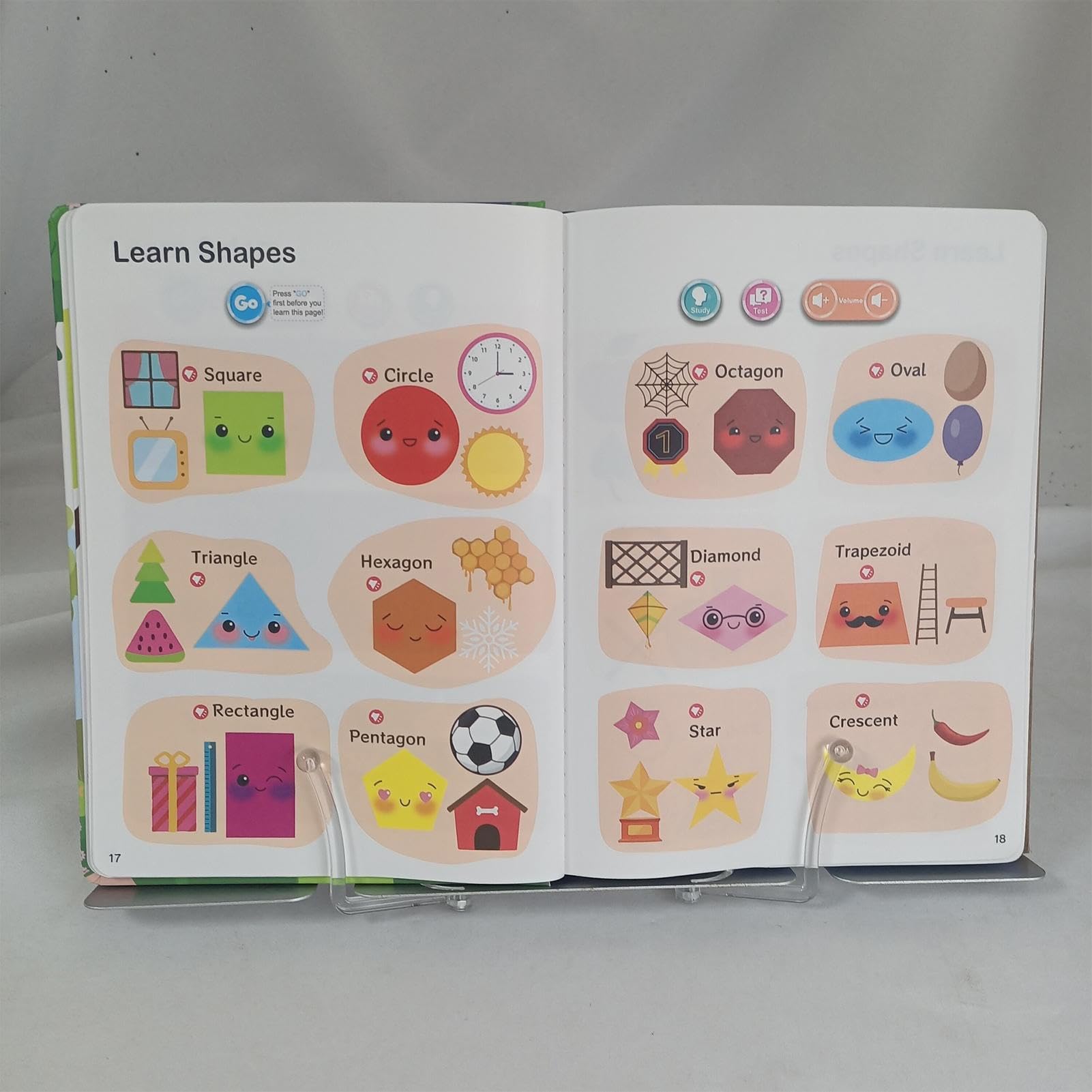 First English Words Book Sound, Educational Interactive Talking Learning Device, For Children, Girls, Boys, Kids, and Preschoolers to Enhance Vocabulary Skills and Early Language Development