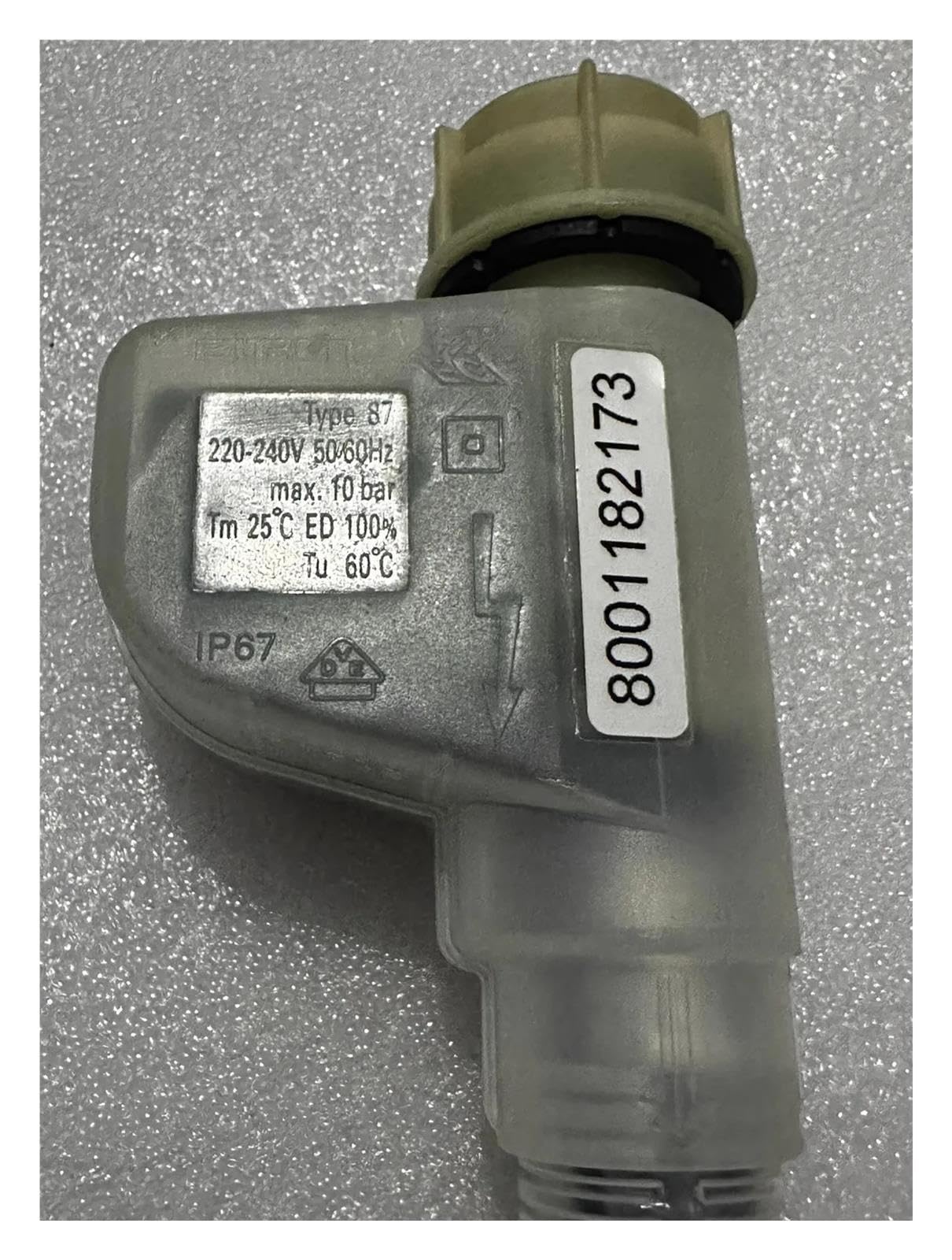 Manguera Tubo Entrada Válvula Solenoide De Entrada A Prueba De Explosiones