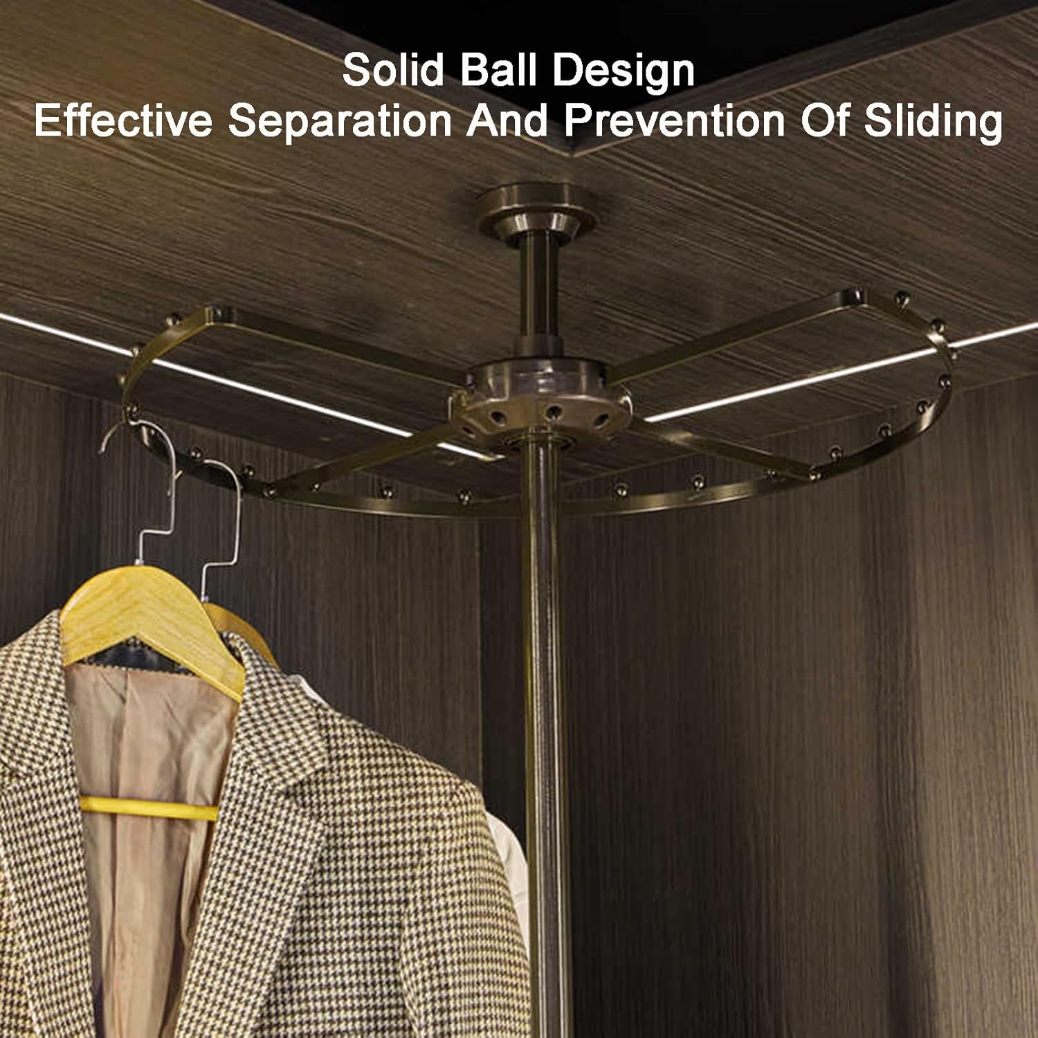 回転ハンガーラック 360°回転 ステンレス製 回転ハンガーラック 360°回転 ステンレス製