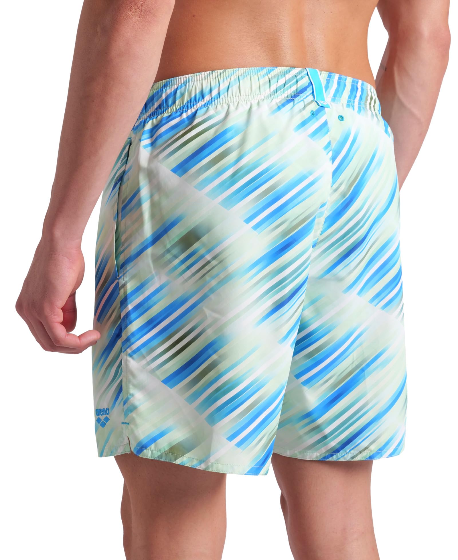 ARENA Men's Water Prints Beach Boxer Ao Beach Short Uomo