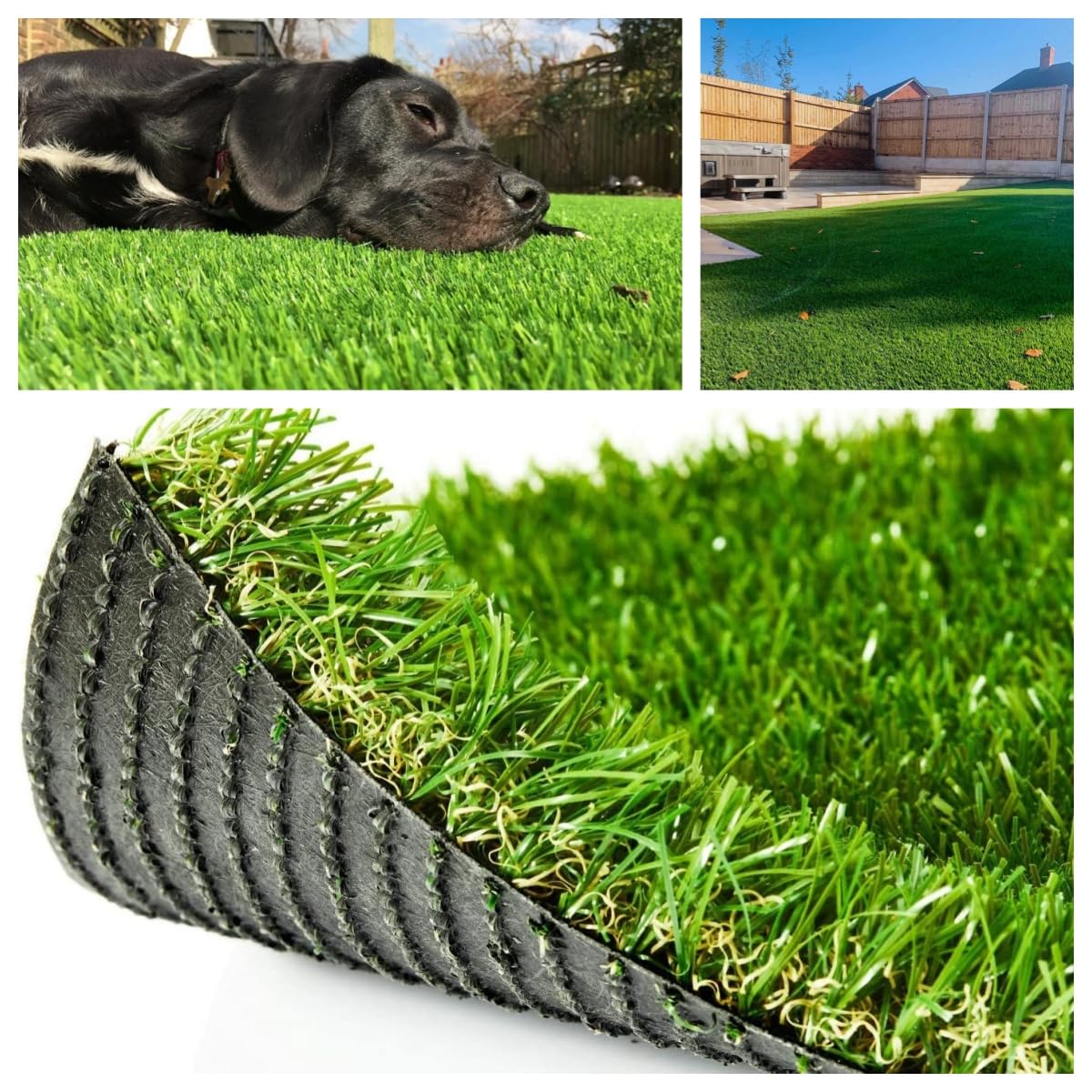 Petgrow 8FT x 12FT Artificial Grass Rug