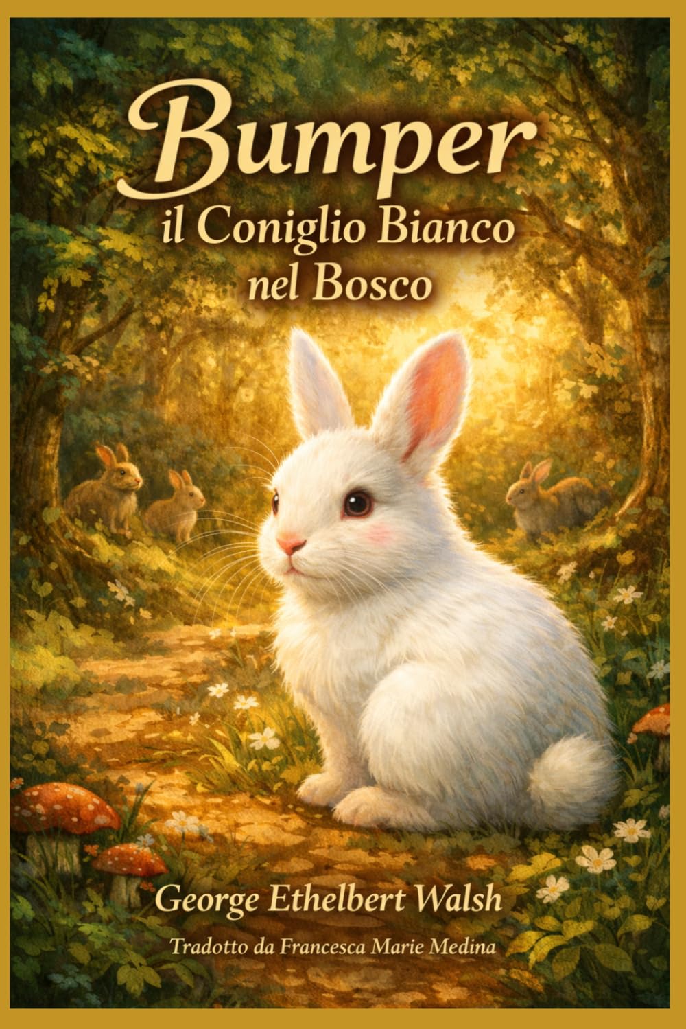 Bumper il Coniglio Bianco nel Bosco (Storie di animali al tramonto)