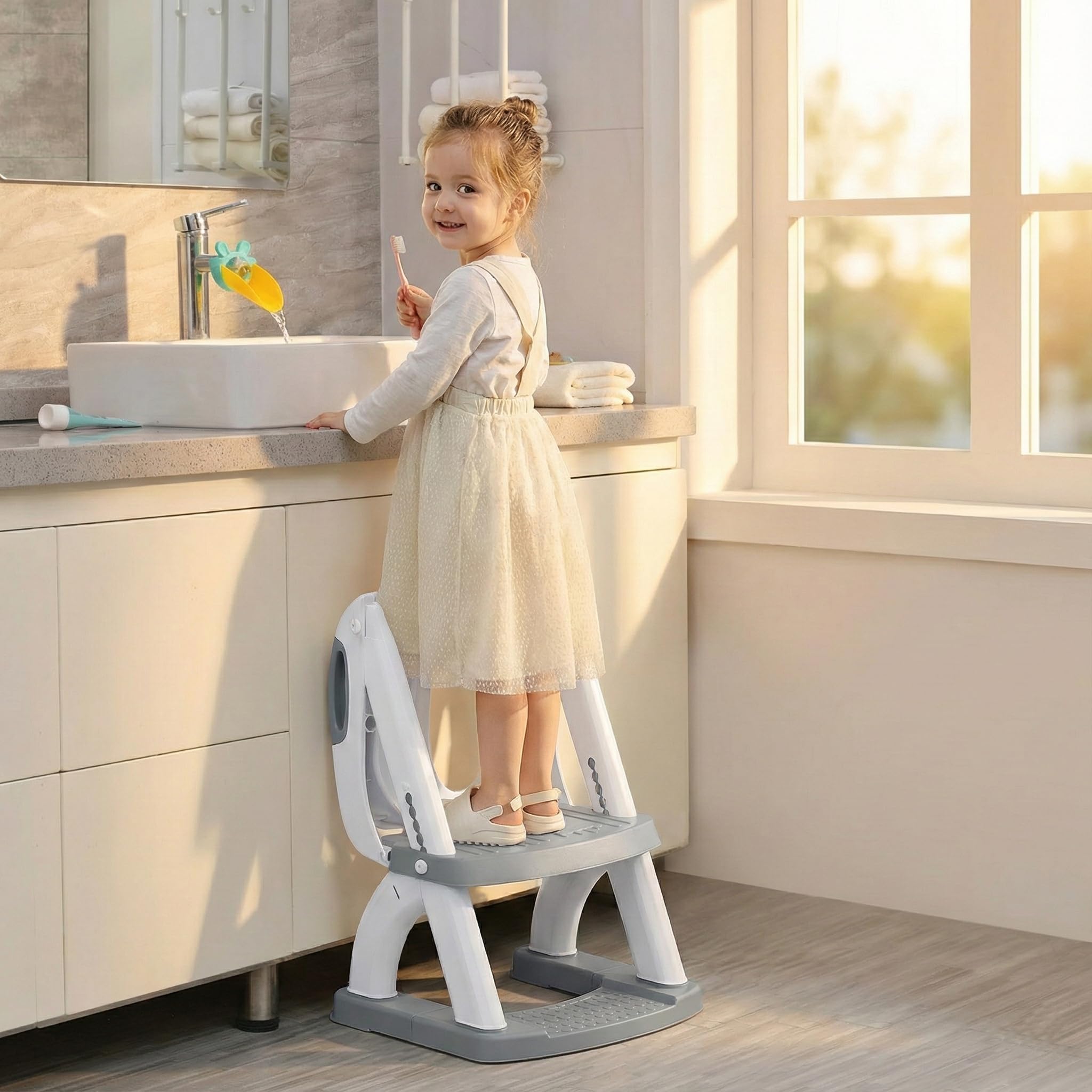 Sedile WC bambini con scale
