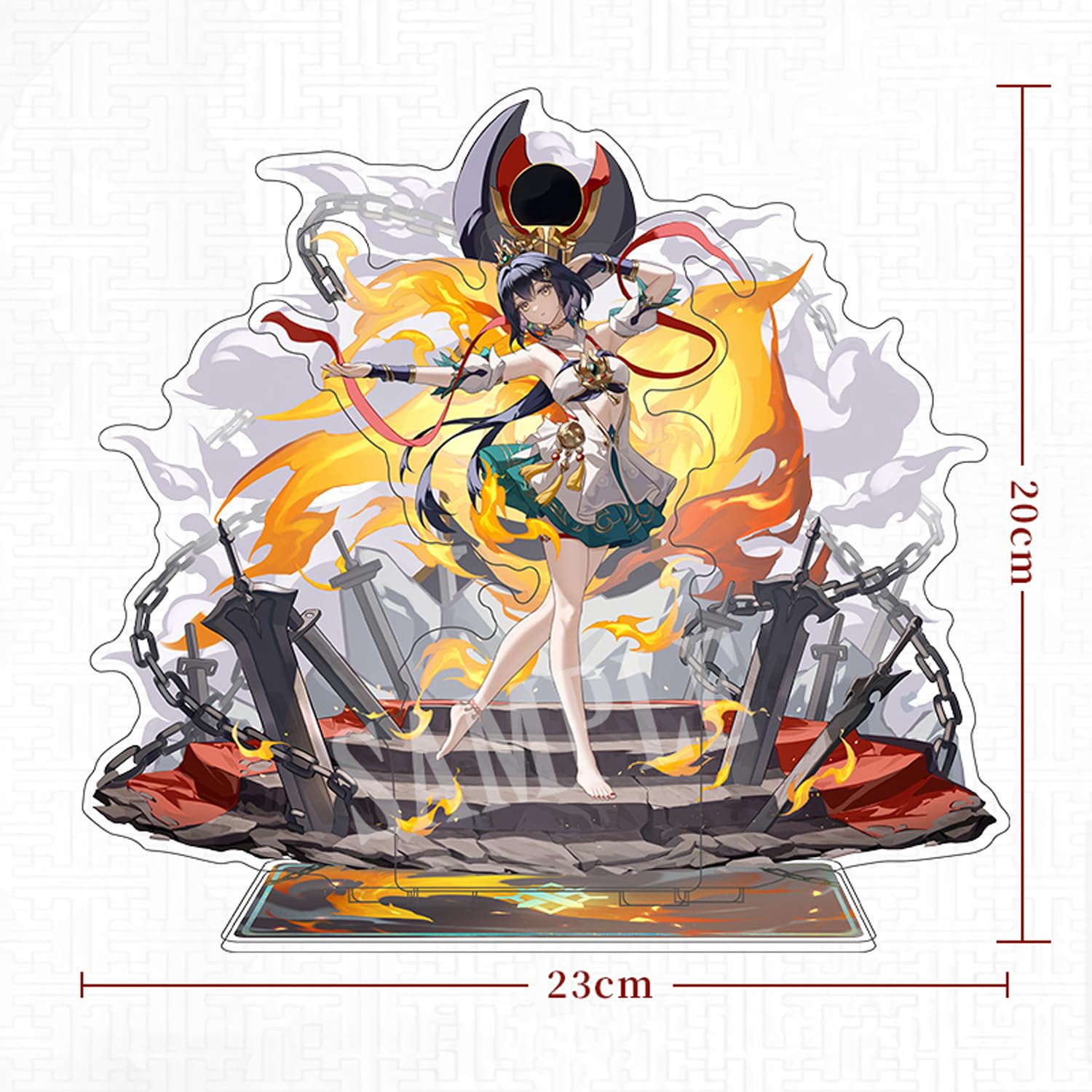 Amazon.co.jp: 崩壊スターレイル アクリルスタンド 雲璃 ウンリ グッズ