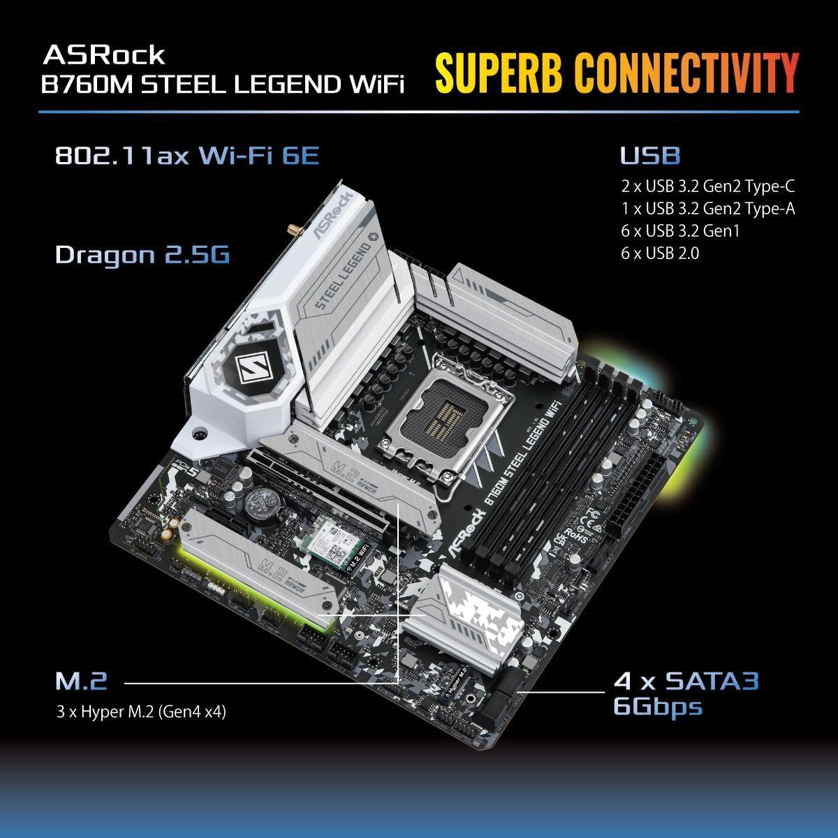 ASRock B760M Steel Legend WiFi: Review Testado por 7 dias para gamers