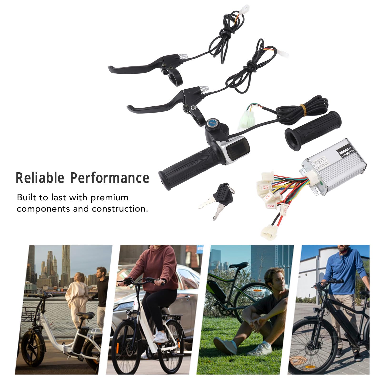 Amazon | 電動モーターコントローラー、48V防水ブラシレス