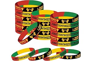 Juneteenth Freedom Silicon Bracelet: Celebrate the End of Slavery