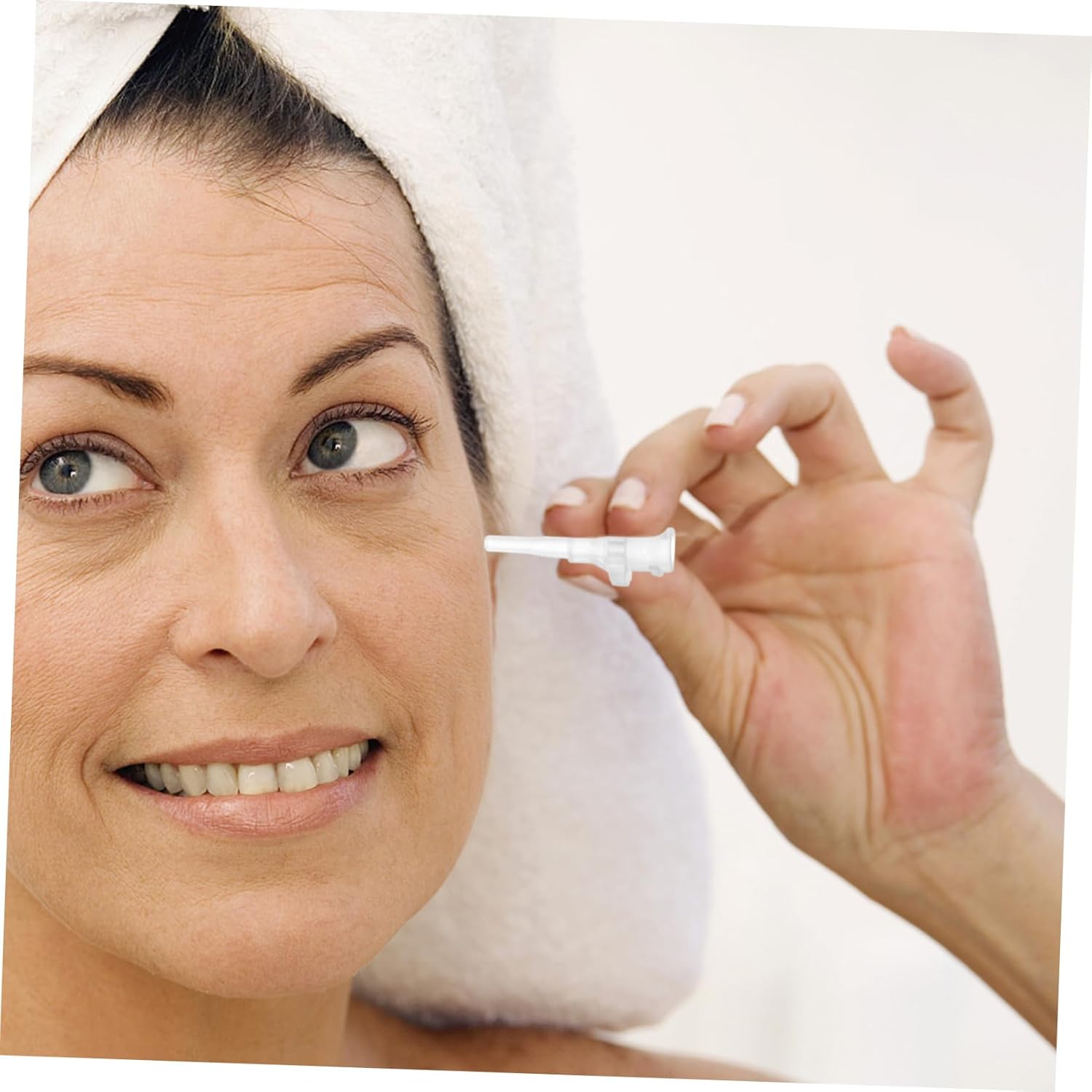 100pcs Disposable Ear Washer Tips Flexible Ear Cleaning Tools for Wax Removal Safe and Convenient Irrigation System for Home Use