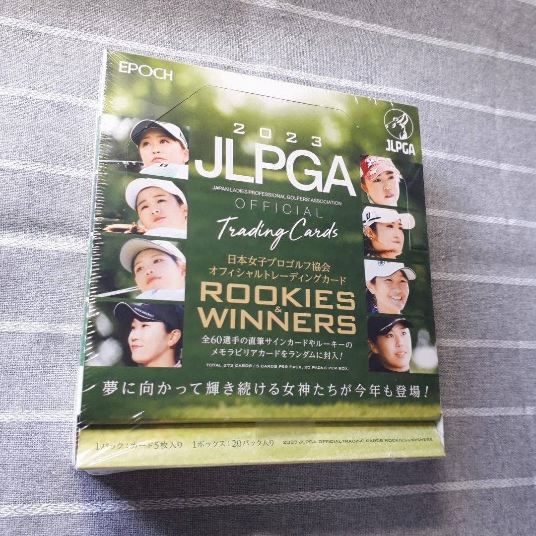 2025 JLPGAトレカ ROOKIES ＆ WINNERS　１ボックス ② Amazon.co.jp: EPOCH 2025 JLPGA OFFICIAL TRADING CARDS