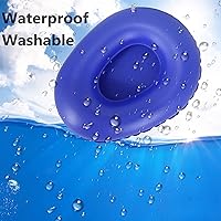 Vista 3 de Almohada de aire portátil Cojines inflables para orinal lavable de aire para el hogar, hospital, ancianos, hembras postradas en cama, taburete