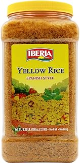 Iberia Yellow Rice 6.25 lb. Bulk Spanish Style Seasoned Rice