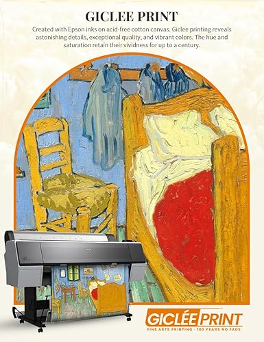 Vista 963 de DECORARTS - Almond Blossom Tree - Vincent Van Gogh Art Reproduction. Giclee Canvas Prints Wall Art for Home Decor 30x24