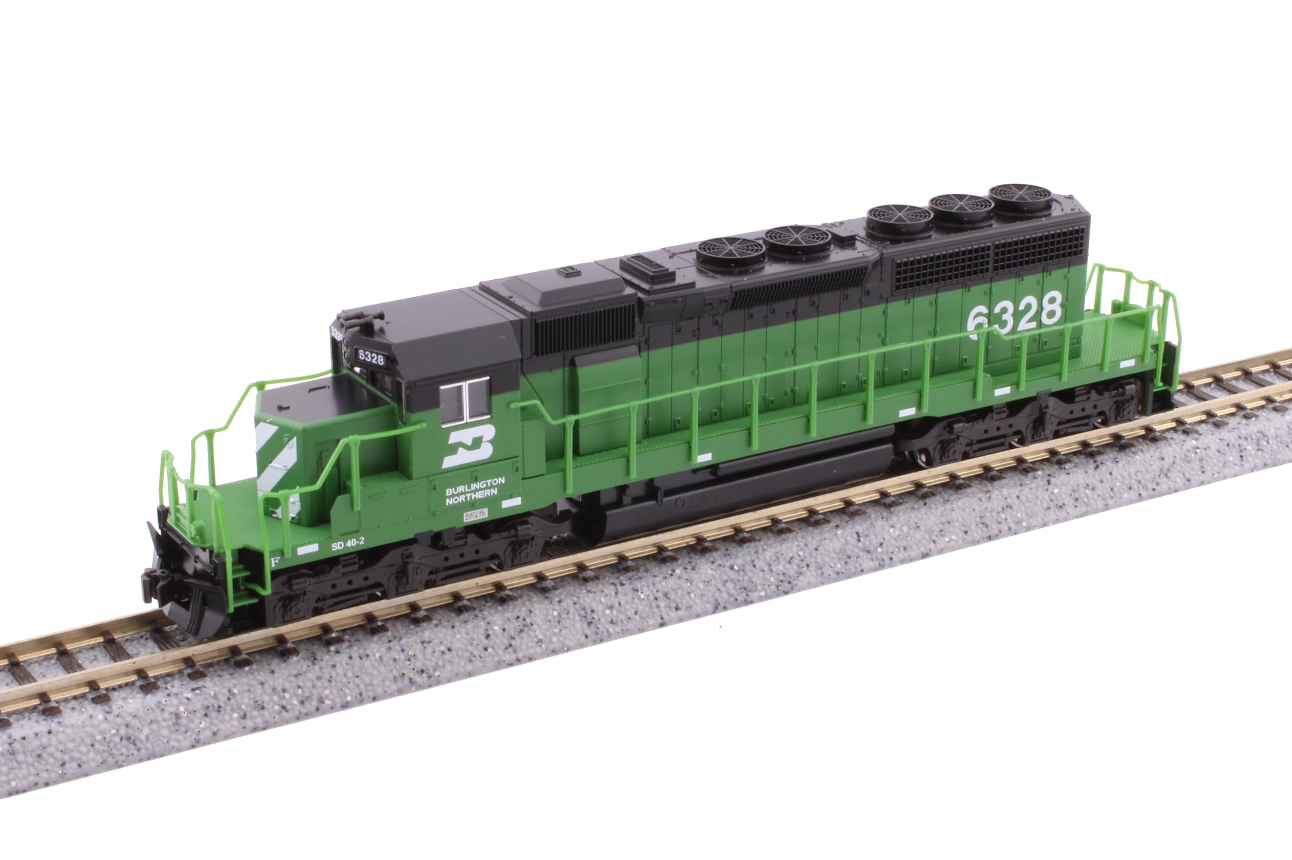 Amazon.com: N SD40-2 Burlington Northern #6328 : Arts, Crafts & Sewing