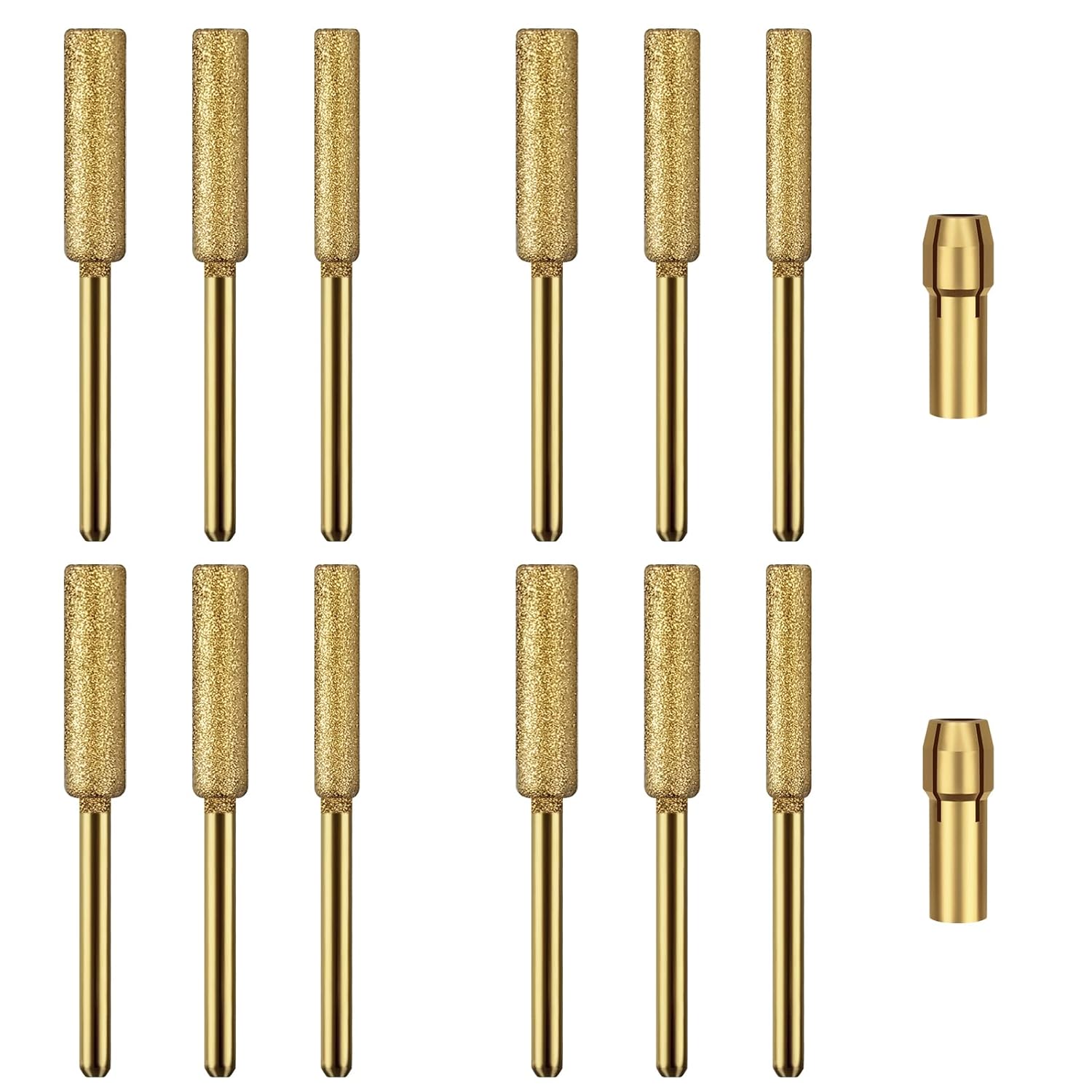 12pcs Diamond Chainsaw Sharpeners Sharpening Wheels High Hardness