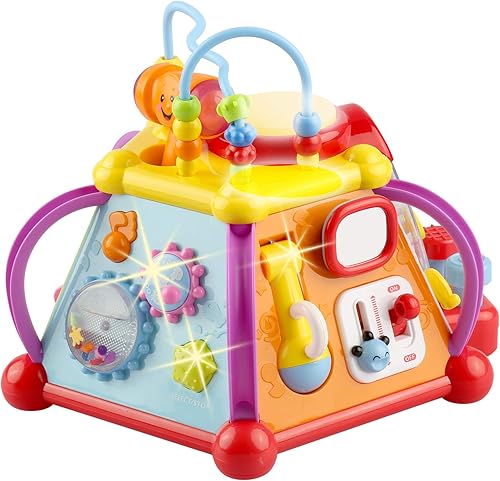 Miniatura 2 de CifToys Cubo de actividad de juguete para niños de 18 meses en adelante centro de juego 15 en 1 para niños y niñas niños pequeños 2 3 años para