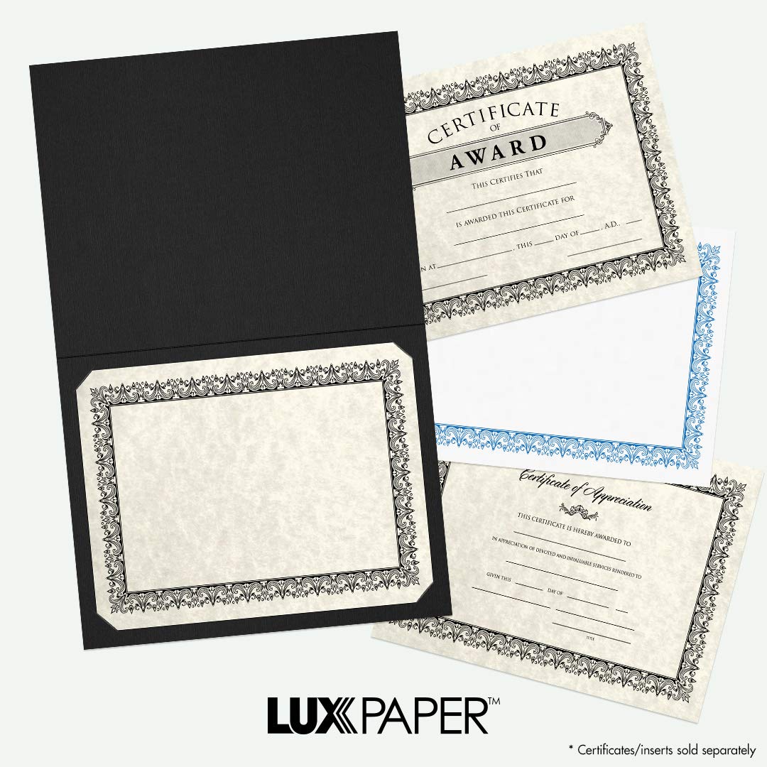 Carpeta para guardar certificados o diplomas
