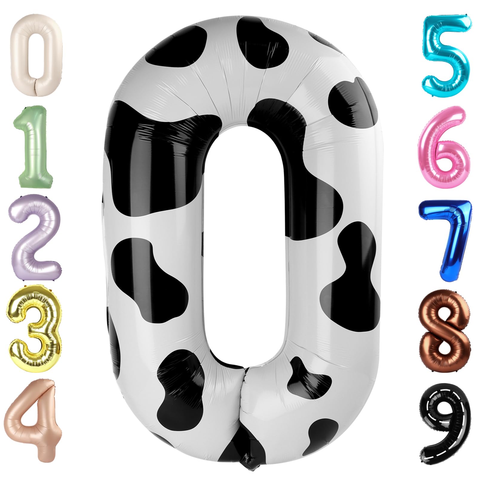 Mluchee White Number 2 Balloon 40 Inch | Birthday Party Decoration - main product image
