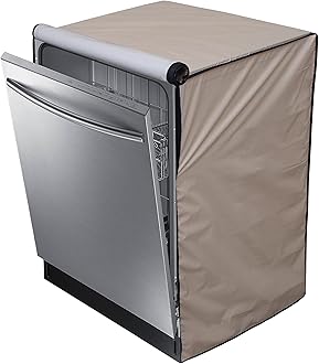 Star Weaves Waterproof & Dustproof Dishwasher Cover Suitable for IFB LG Bosch Voltas Samsung Midea (Beige)