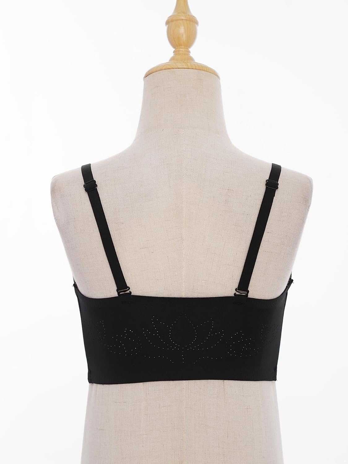 YiZYiF Girls Kids Removable Padded Bra Adjustable Spaghetti Straps Seamless Floral Lace Crop Top