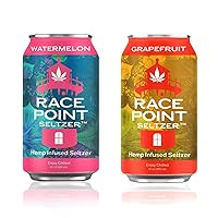 Vista 5 de Race Point Seltzer Agua con sabor a gas infusionada, bebida de sabor totalmente natural, refresca, relaja, relaja, reenfoca y encuentra
