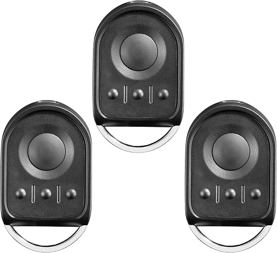 3PCS Garage Door Opener Remote Control 433.42MHz 4-Channel Replacement Remote Control Compatible with 1841064 Kgo 4, Ktis NS 2/4, Ktis 2/4