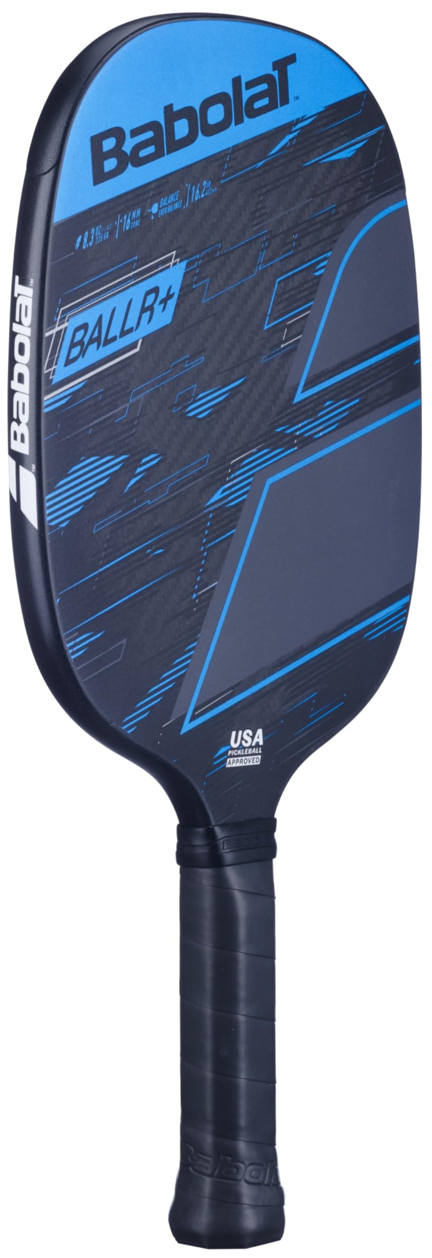 Amazon | Babolat BALLR + ピックルボールパドル(ブラック/ブルー