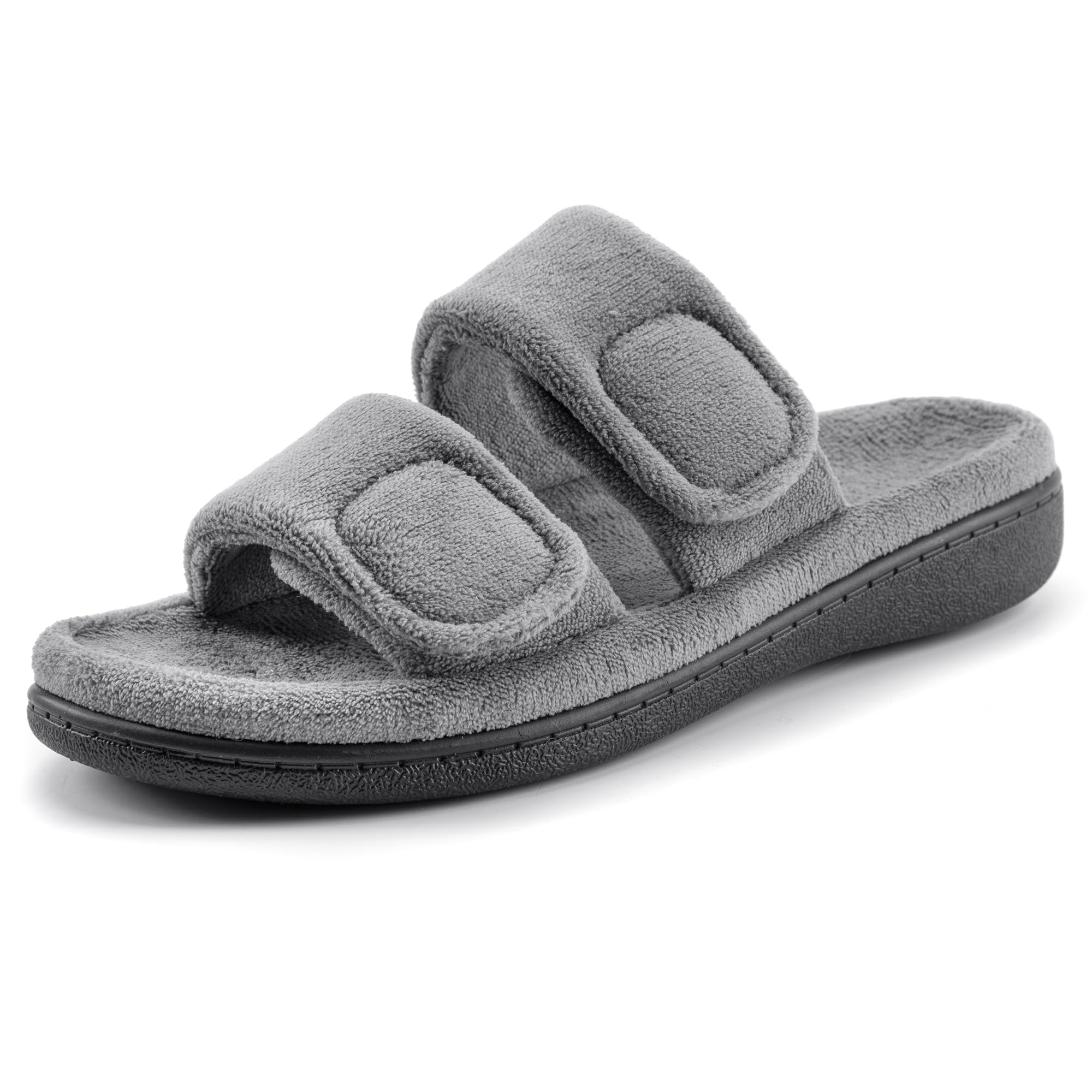 RockDoveWomen's Dual-Strap Adjustable Slipper with Arch Support