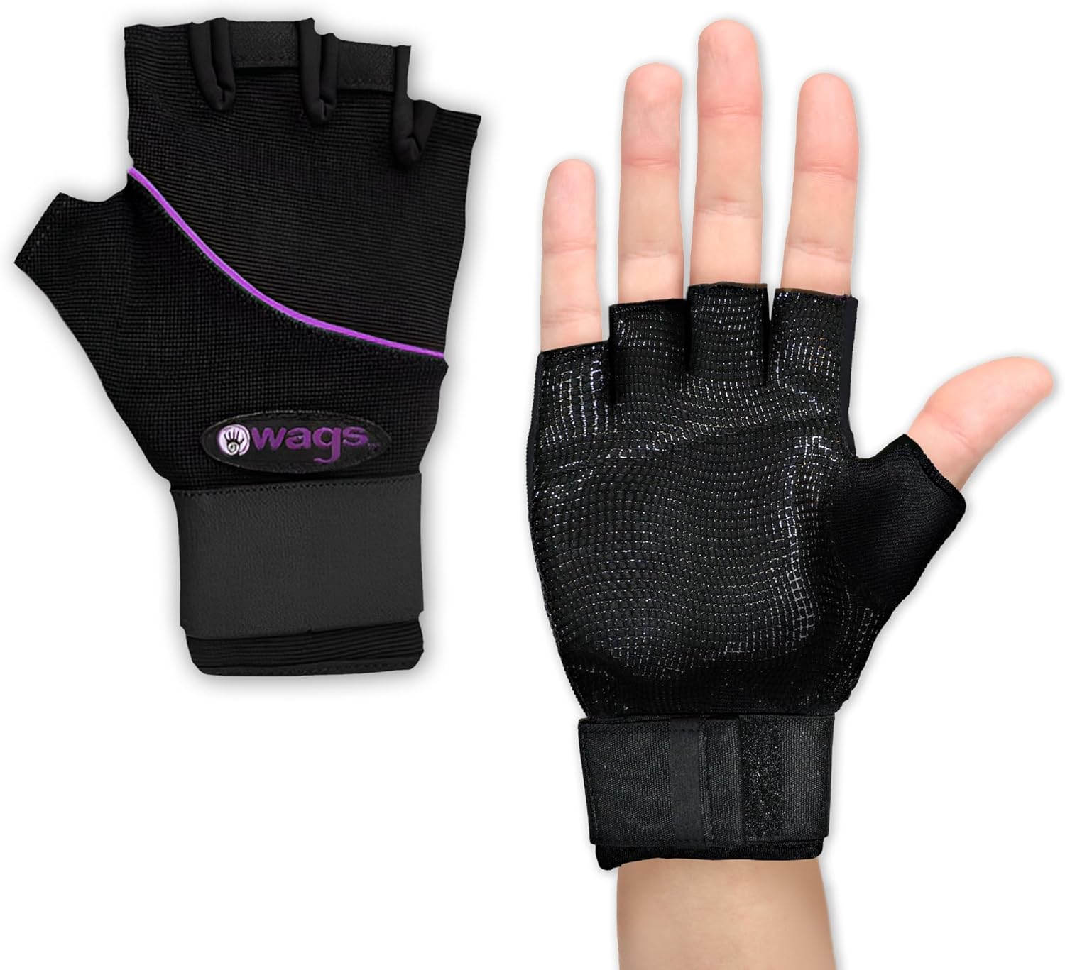 Wrist Support Gloves with Patented Ergonomic Gel Pad and Wrist Wrap for Women and Men's Workouts