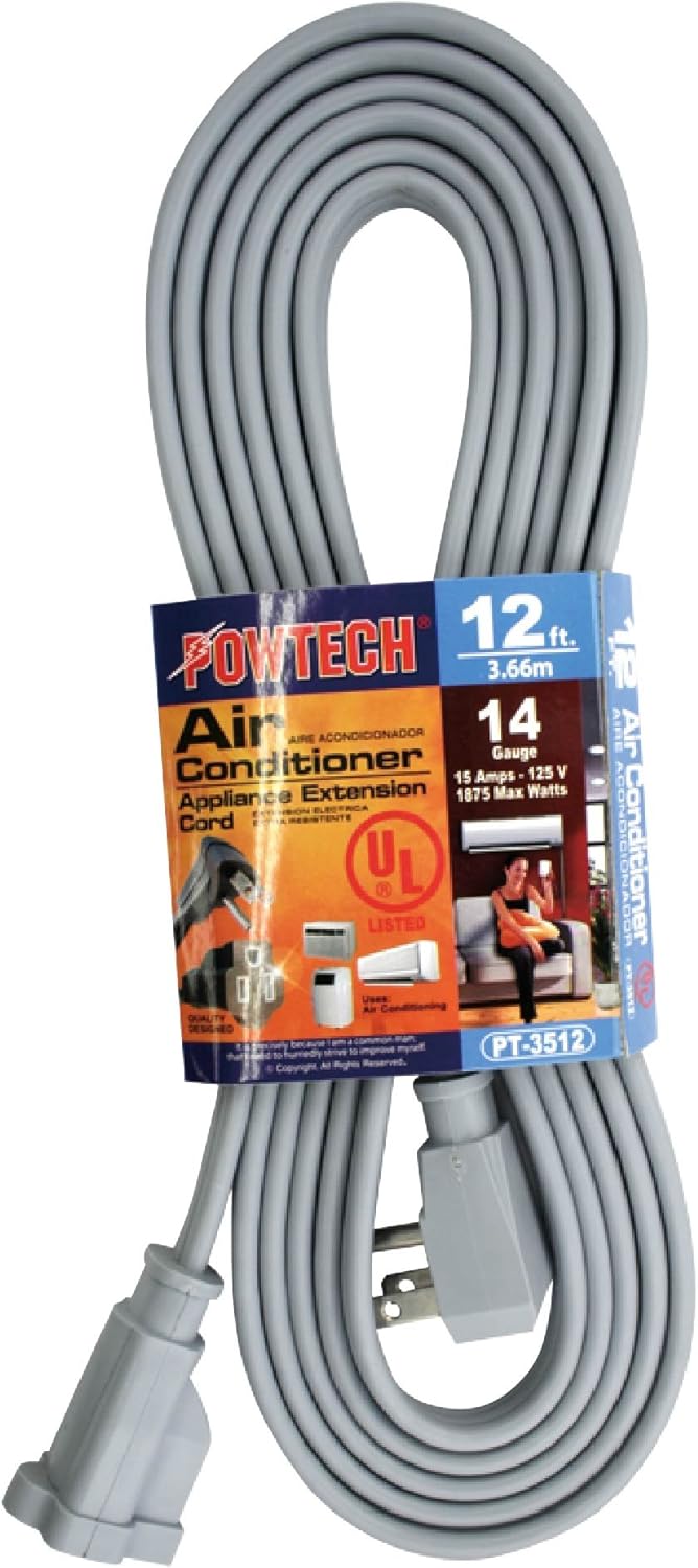 POWTECH Heavy Duty 12 FT Air Conditioner and Major