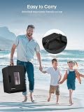 FOHERE Mini Frigo 2 in 1, Frigorifero Portatile da 15 Litri con Funzione di Raffreddamento e Riscaldamento, 12V DC/220V AC per Auto, Uffici e Camere da Letto, Modalità Eco & Max - 6