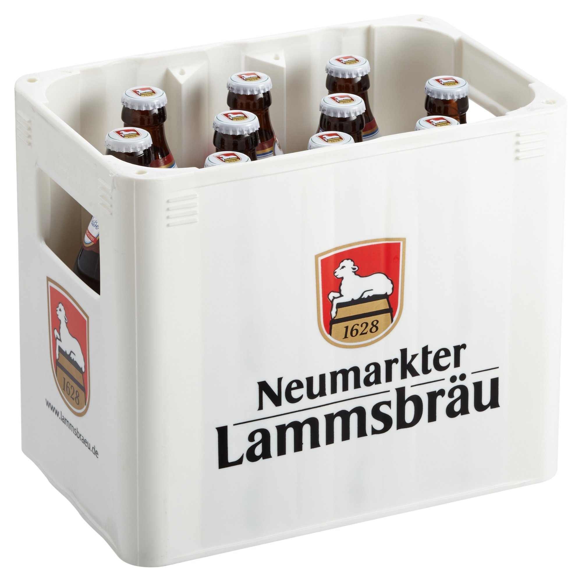 Neumarkter Lammsbräu Weiße alkoholfrei Bio MEHRWEG (10 x 0,5 l)