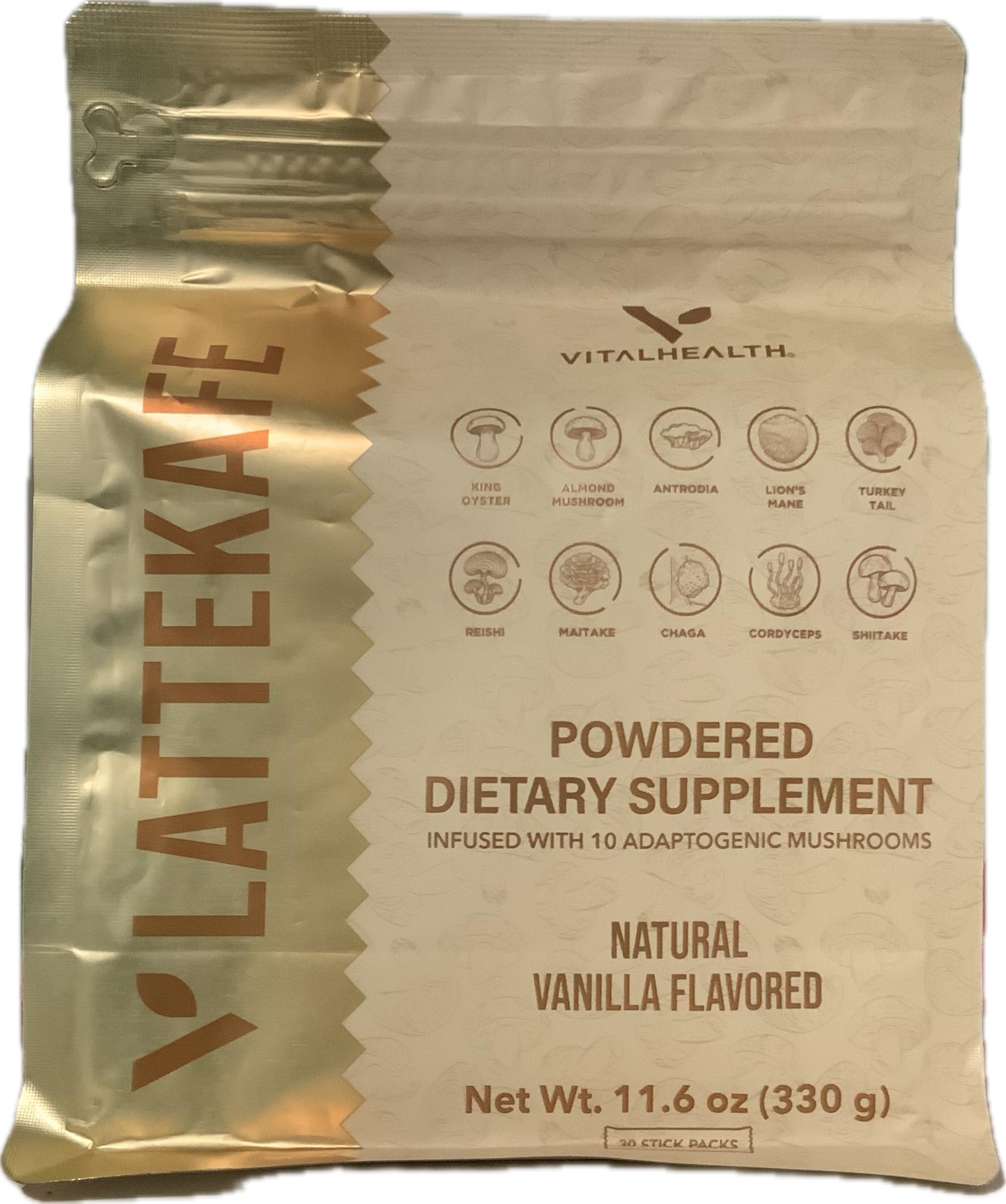 Amazon.com : V LATTEKAFE WITH TEN ADAPTOGENIC MUSHROOMS VEGEN