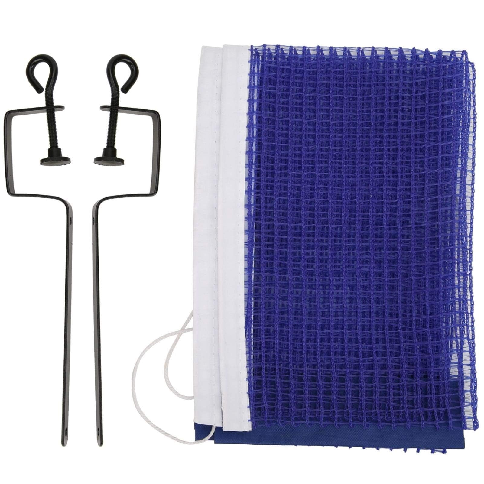 Agatige Rete da pingpong con Morsetti, Accessori di Ricambio per Rete da pingpong con Staffa di Fissaggio Portatile, Facile da installare