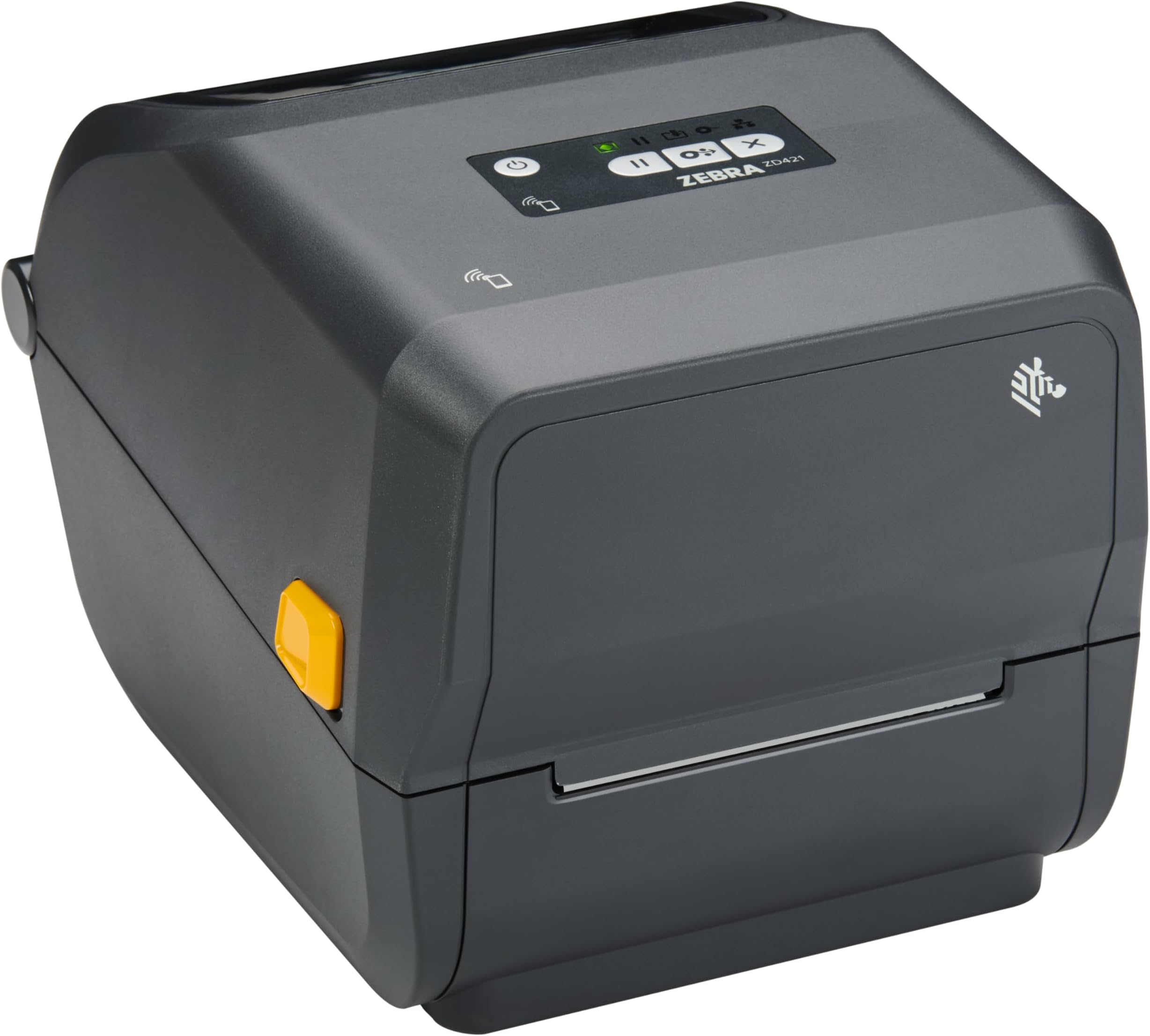ZEBRA ZD421 Thermal Transfer Desktop Printer 300 dpi Print Width 4-inch USB Ethernet ZD4A043-301E00EZ