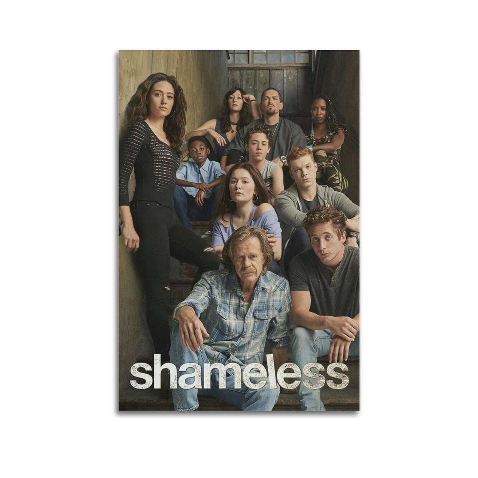Poster Su Tela Shameless TV: L'estetica Perfetta Per La Tua Camera Da Letto (30x45 Cm, Senza Cornice)!