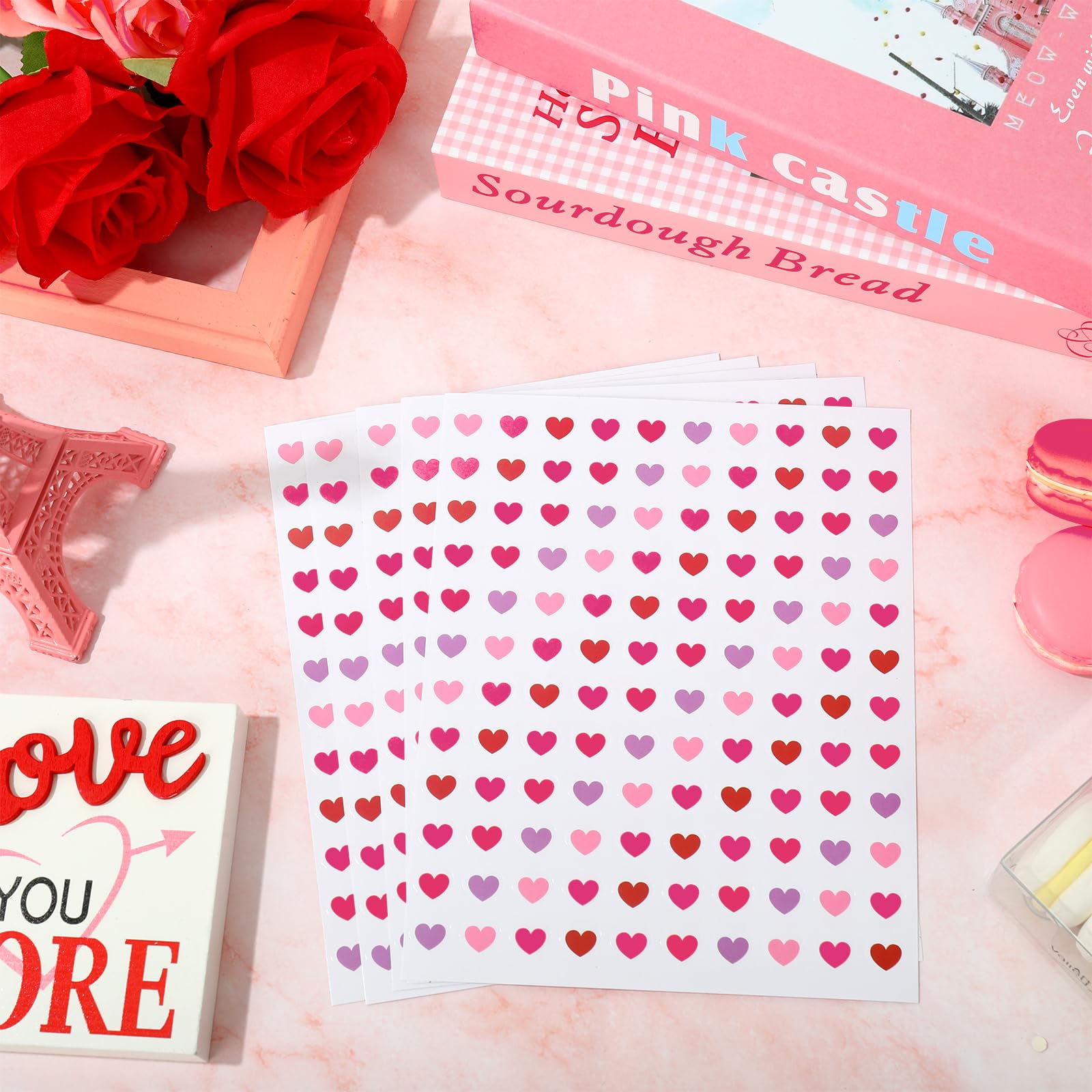 Amazon.com: JarThenaAMCS 2400Pcs Valentine's Day Mini Love Heart