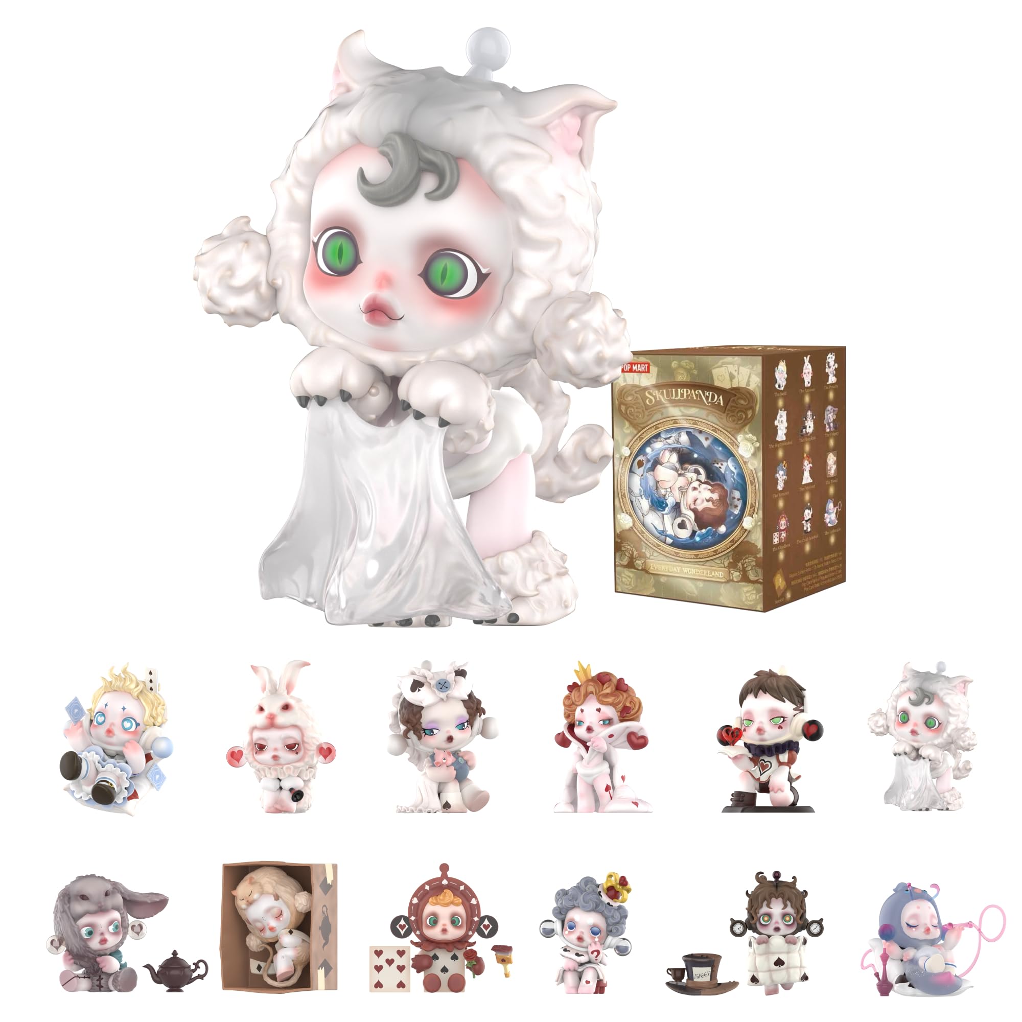 POP MART SKULLPANDA Everyday Wonderland Series 1Box 2.5 inches