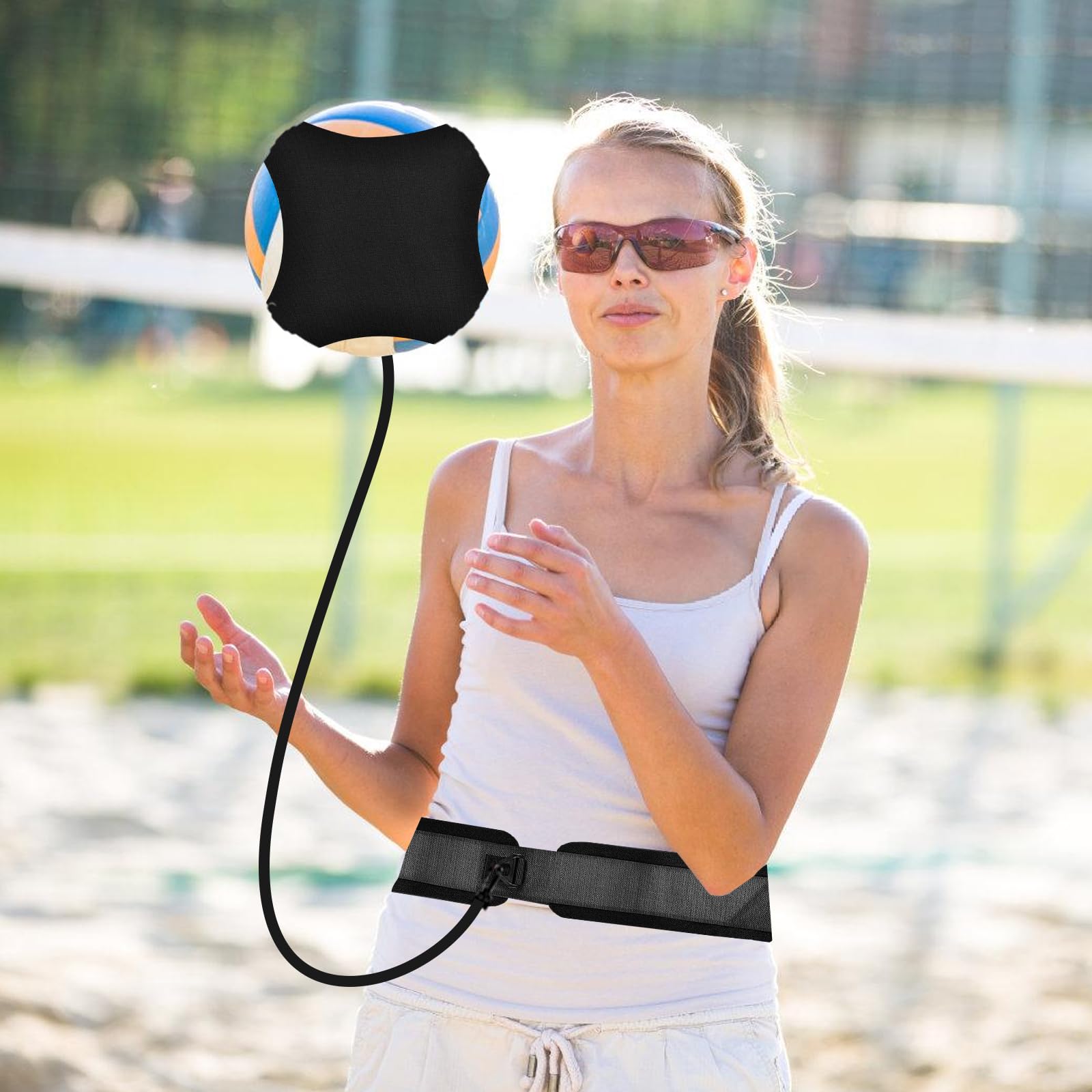 Attrezzatura da allenamento per pallavolo, regolabile, accessorio per allenamento a punta, scossa, regolazione, spiking, altalena, per principianti e professionisti