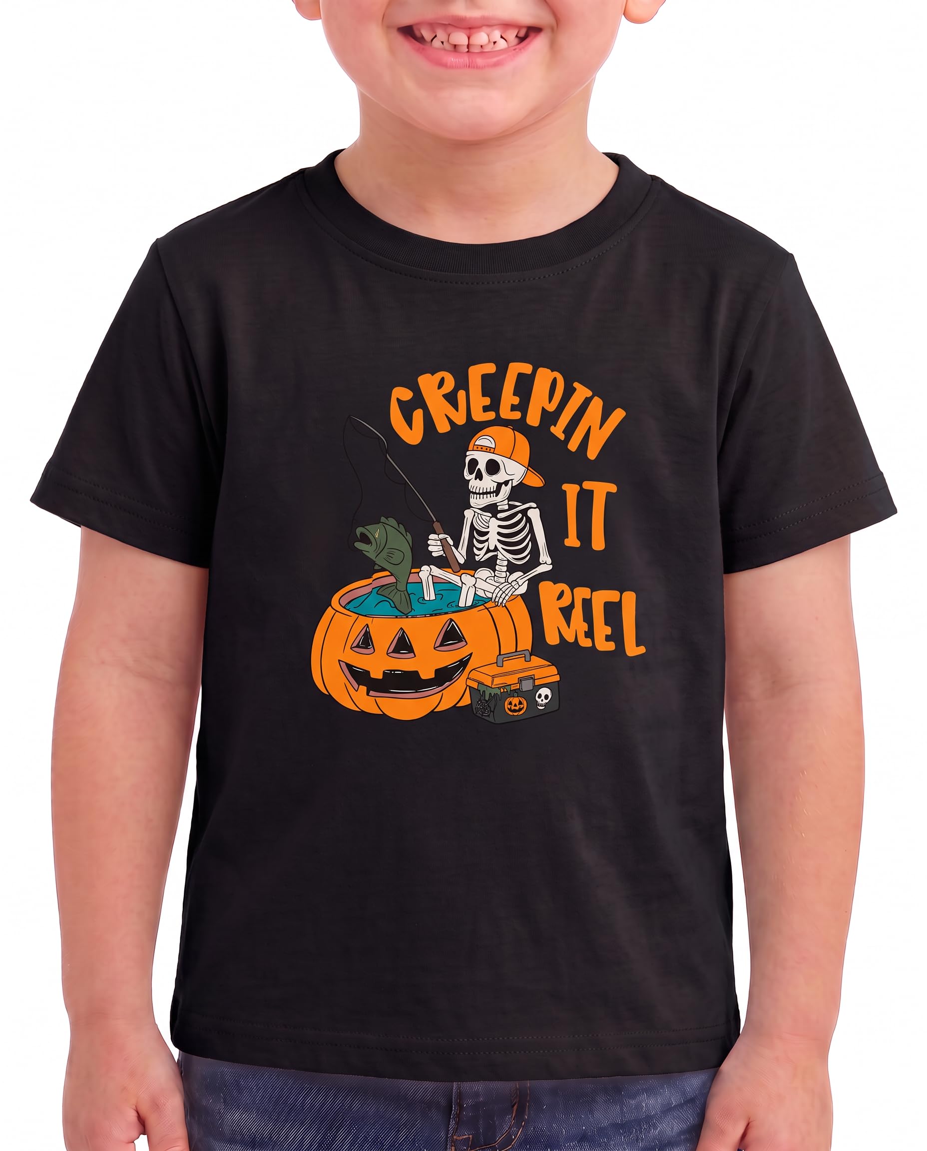 Boys Short Sleeve Funny Graphic Tees for Toddler to Big Kid