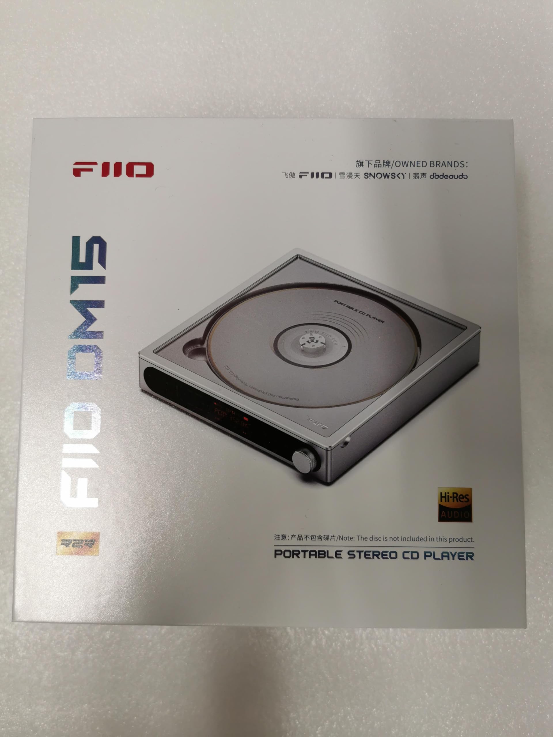 Amazon.com: FiiO DM15 Portable Stereo CD Player with True 24Bit