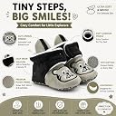 Star Fish Baby Boys & Girls 6 TO 9 Months Skin Friendly Comfortable Baby printed Booties (Grey-1261) gallery image