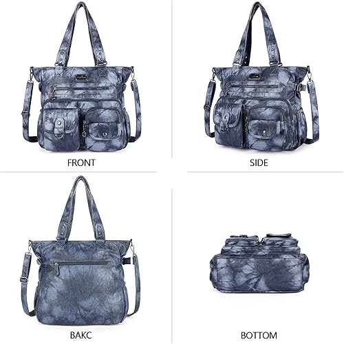 Miniatura 5 de Angel Kiss Bolsos de mano para mujer, bolsos de cuero sintético PU, bolsos de hombro para mujer, bolsos de bolsillo PU, Pockets, Bags