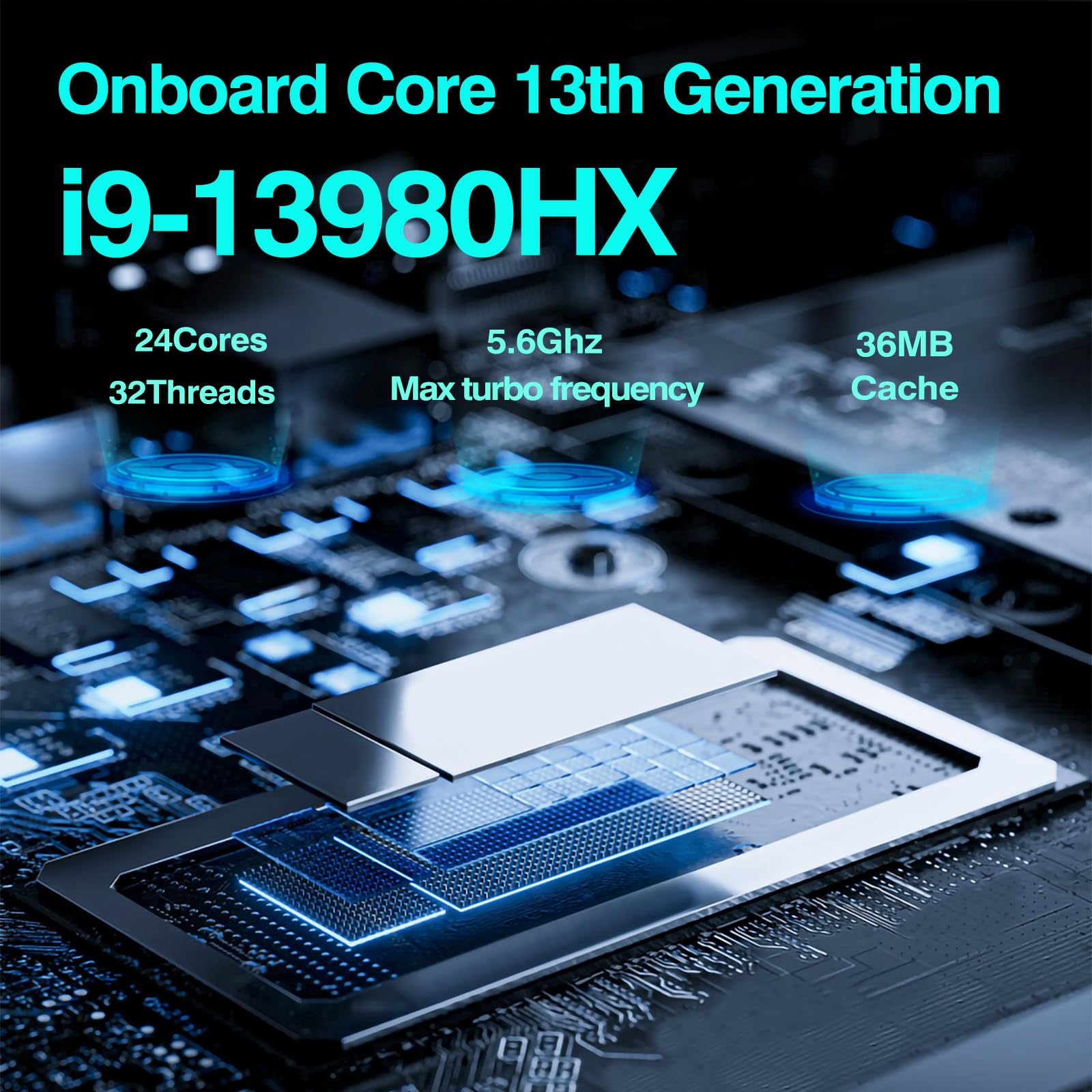 Amazon.com: ERYING CPU Motherboard Combo, Intel Core I9-13980HX