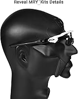 Vista 5 de Mryok Juego de almohadillas de repuesto para gafas de sol Oakley Radar EV Path OO9208 / Pitch OO9211 / Asian Fit OO9275