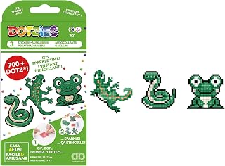 DIAMOND DOTZ ® - Dotzies 3 Stickers, Multi Pack, Slip n Slide, Diamond Painting Stickers, Gem Art, Diamond Painting Kits for Kids, Diamond Art Kids, Diamond Painting Kids, Diamond Art Kits for Kids,