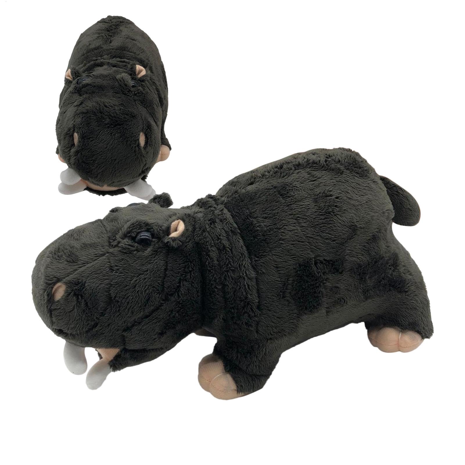 Hipopótamo de peluche suave de 25 cm para decoración de sofá o cama 8