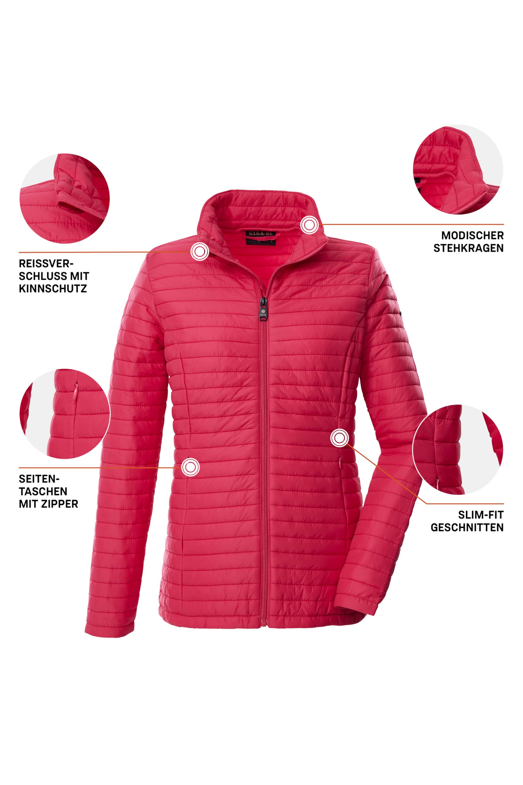 G.I.G.A. DX Damen Damen Steppjacke Oogs 2 leichte Steppjacke/Sommerjacke (1er Pack)